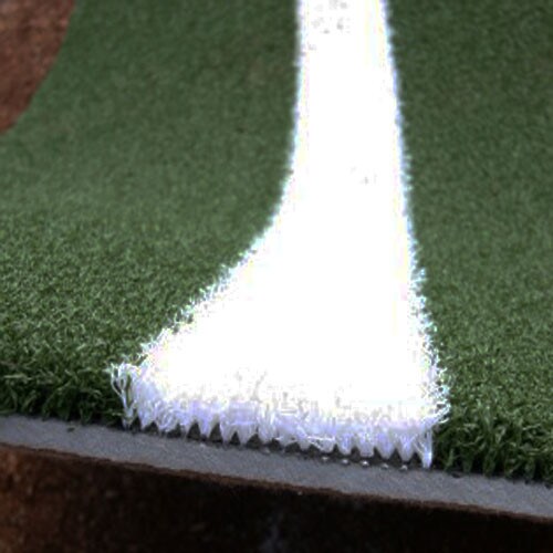 Softball Batting Mat Pro with White Inlaid Turf Lines