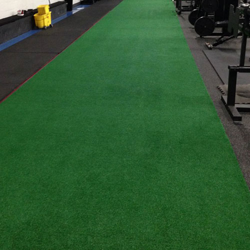 Yescom 50'x3' Gym Turf Flooring – 1.38" High Indoor/Outdoor Grass Mat For Sled Push & Weight Areas
