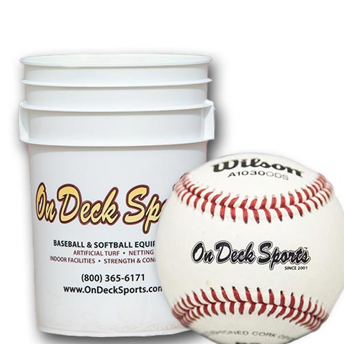 Wilson A1030 | Batting Practice Baseball | On Deck Sports Logo