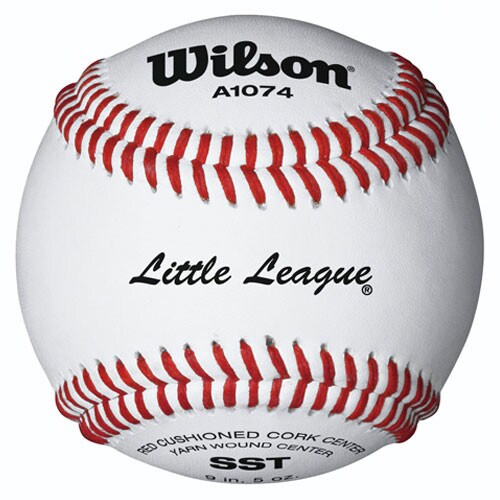 Wilson A1074 Little League Tournament Ball From On Deck Sports