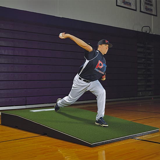 ProMounds Collegiate Practice Pitching Mound With Clay Turf